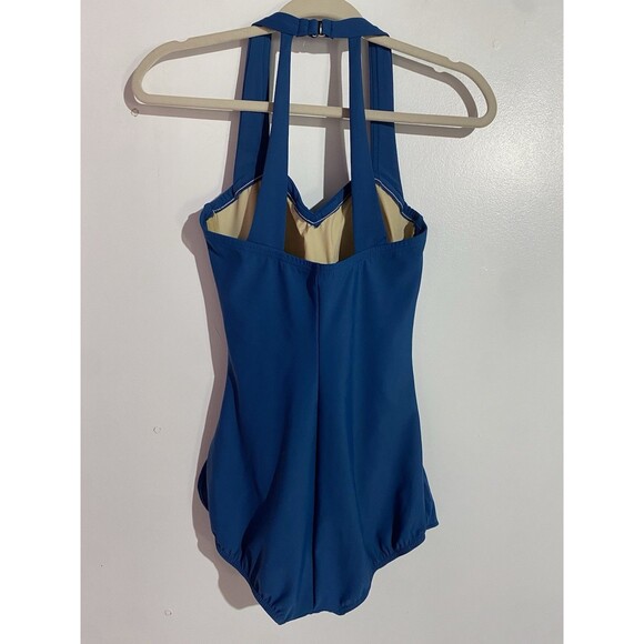 Miraclesuit One Piece Swimsuit Dress 6L Beach Tummy Control Slimming Resort NWOT - Picture 3 of 13